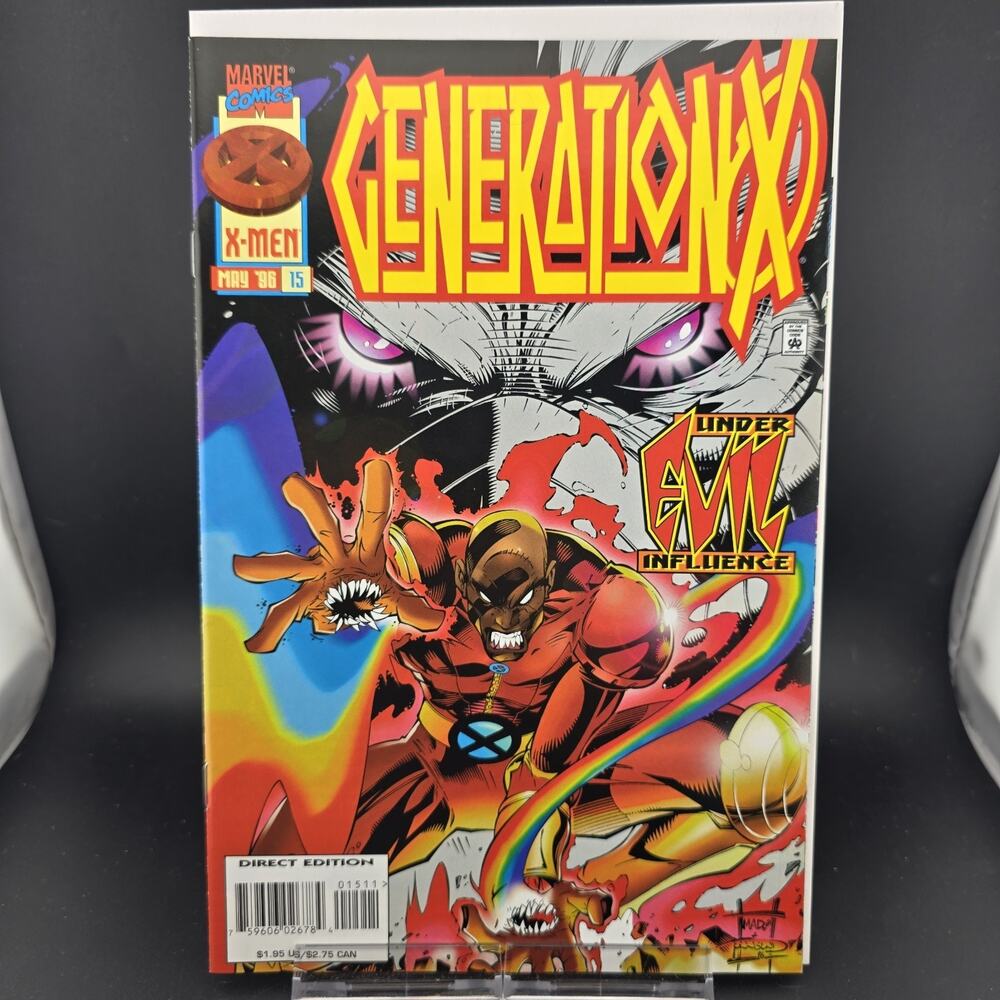 GENERATION X #15 (1996) Marvel Comics NM 9.4+ High Grade Unclipped Insert